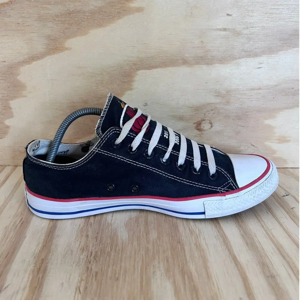 Converse All Star -CT Low Miami Heat NBA - Sneakers - Black - Men's - 9 -168164C - Picture 5 of 9